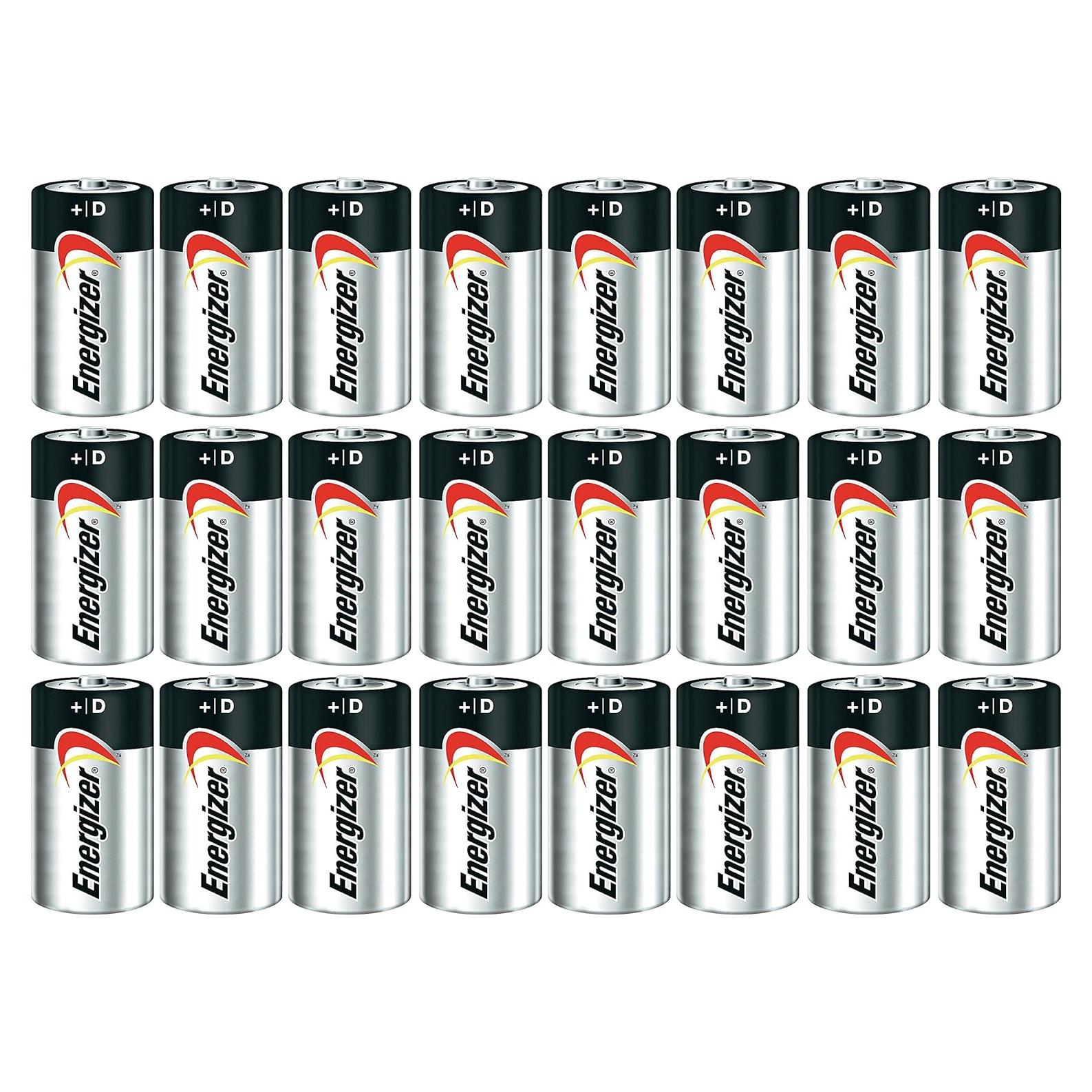 Batería Alcalina D Energizer E95 - 24 Unidades - 3.63 kg