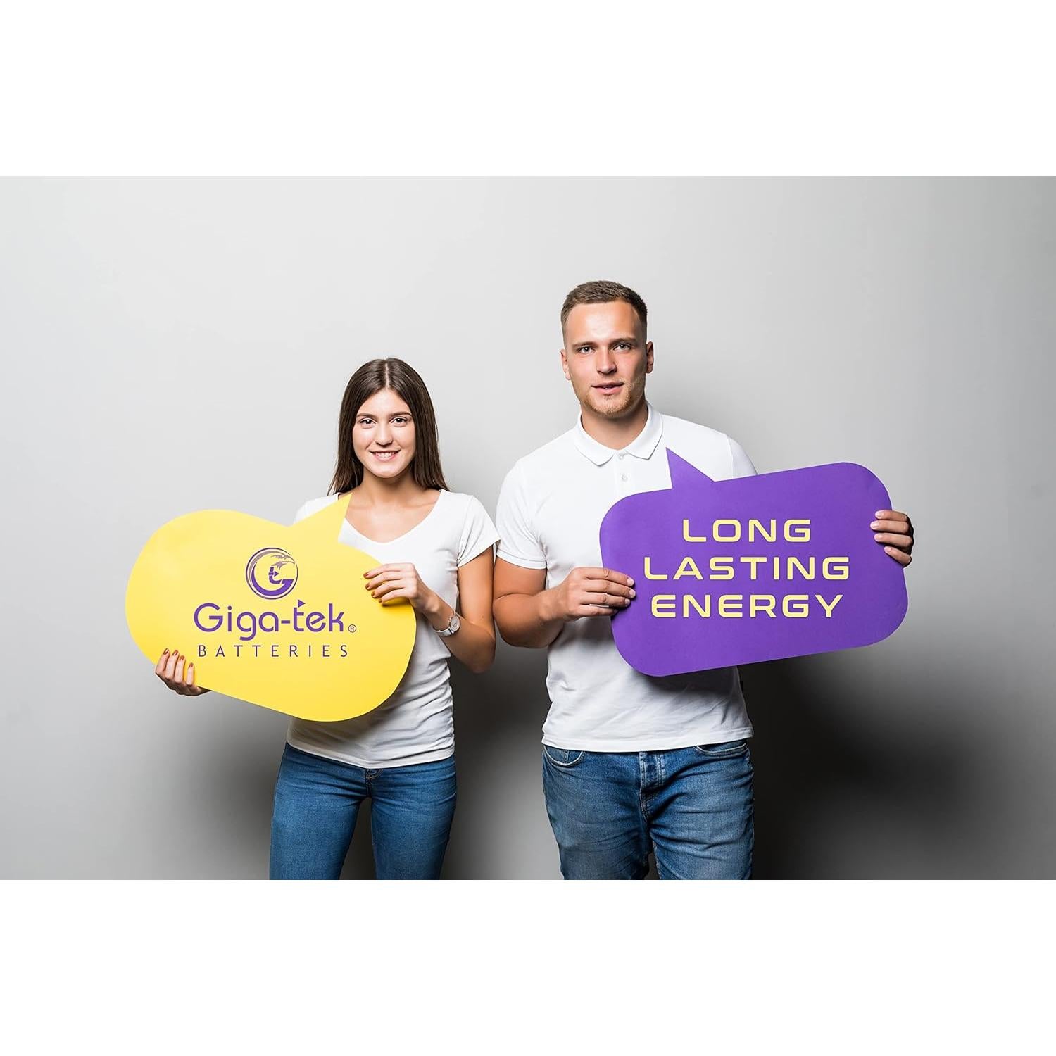 Batería Alcalina Industrial Giga-tek D (LR20) - Paquete de 2