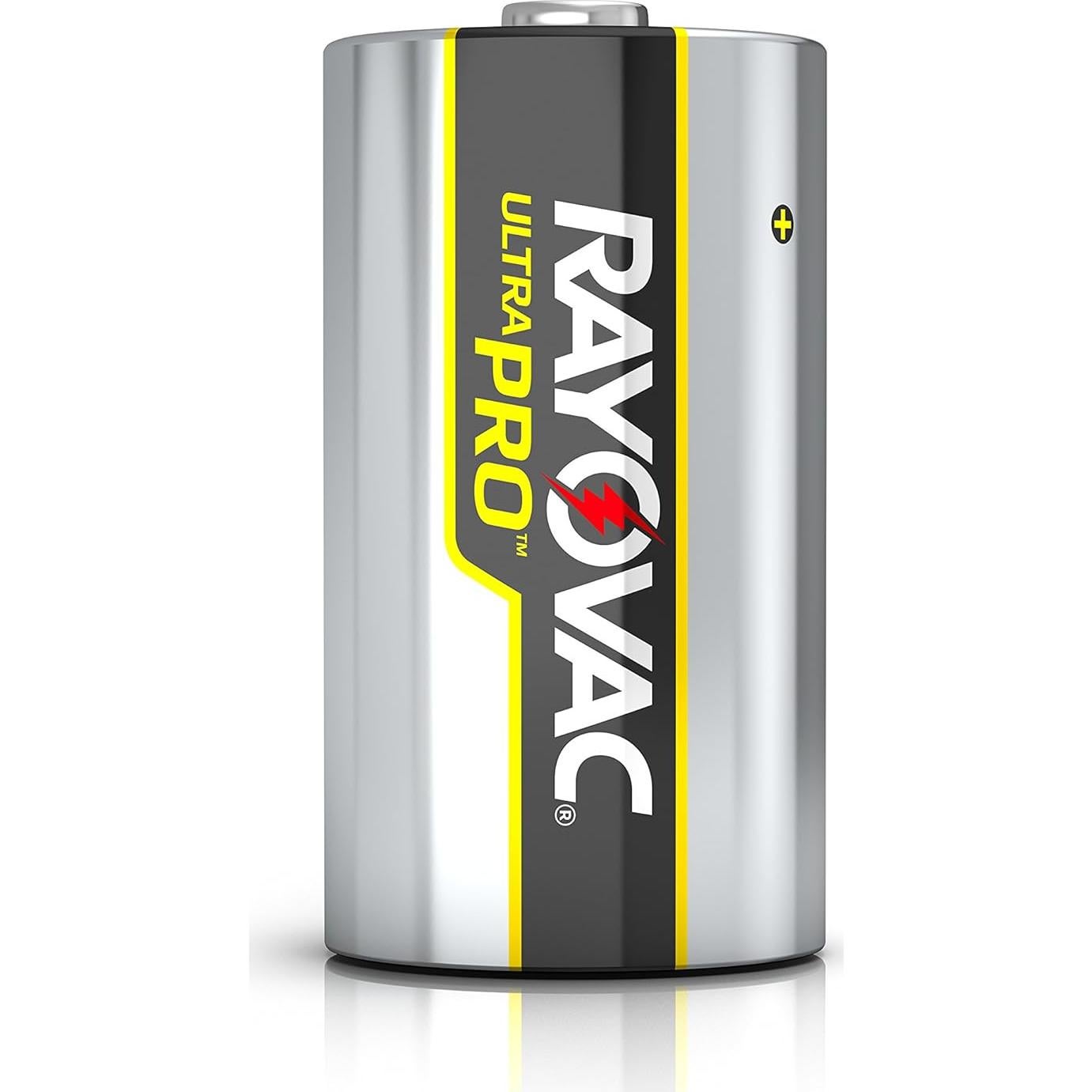 Baterías Alcalinas D Rayovac Ultra Pro - Paquete de 6 Unidades