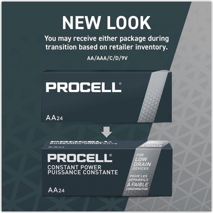 Baterías Alcalinas Duracell Procell 9V Paquete de 12 Unidades