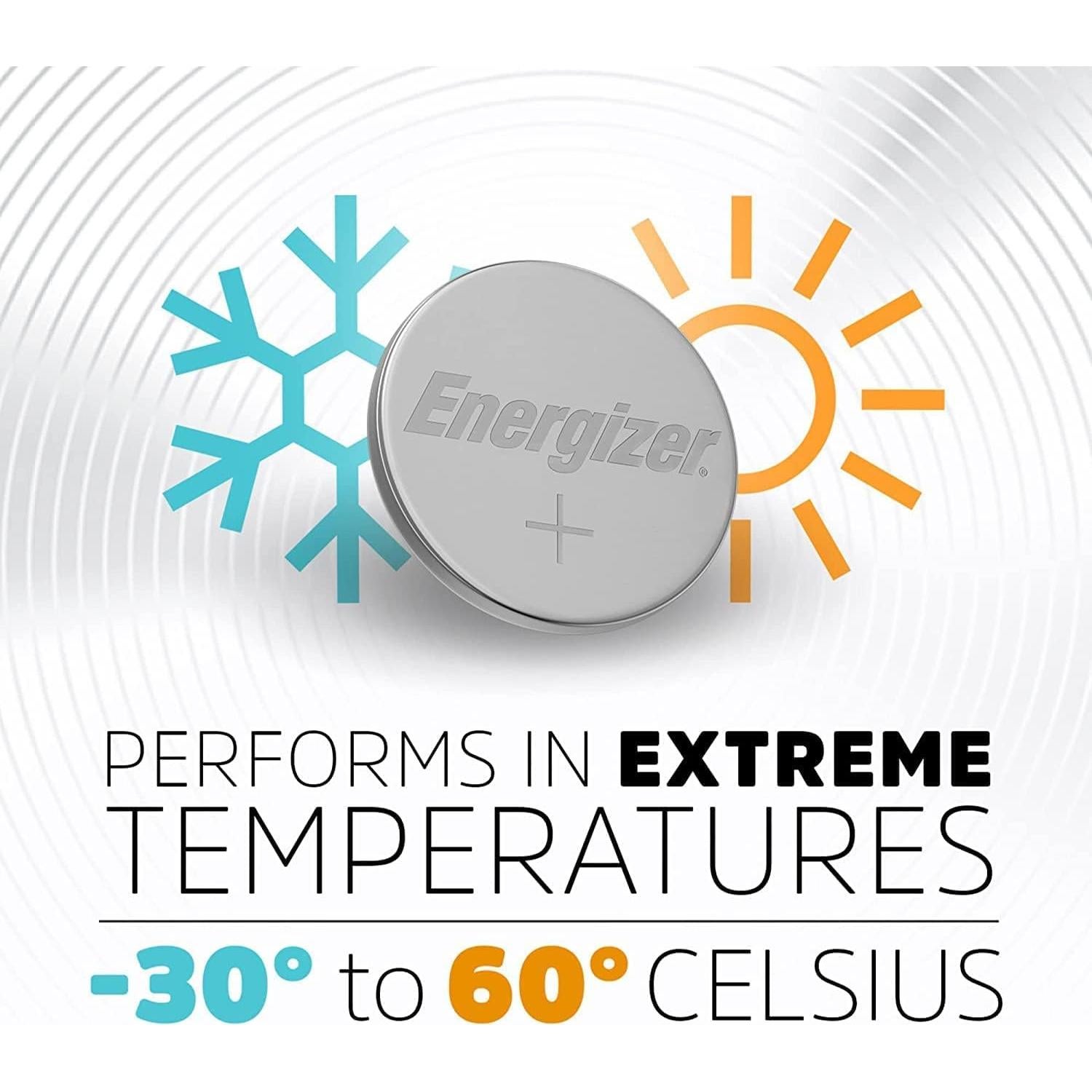 Batería de Litio Energizer CR2032 3V - Paquete de 5 Unidades