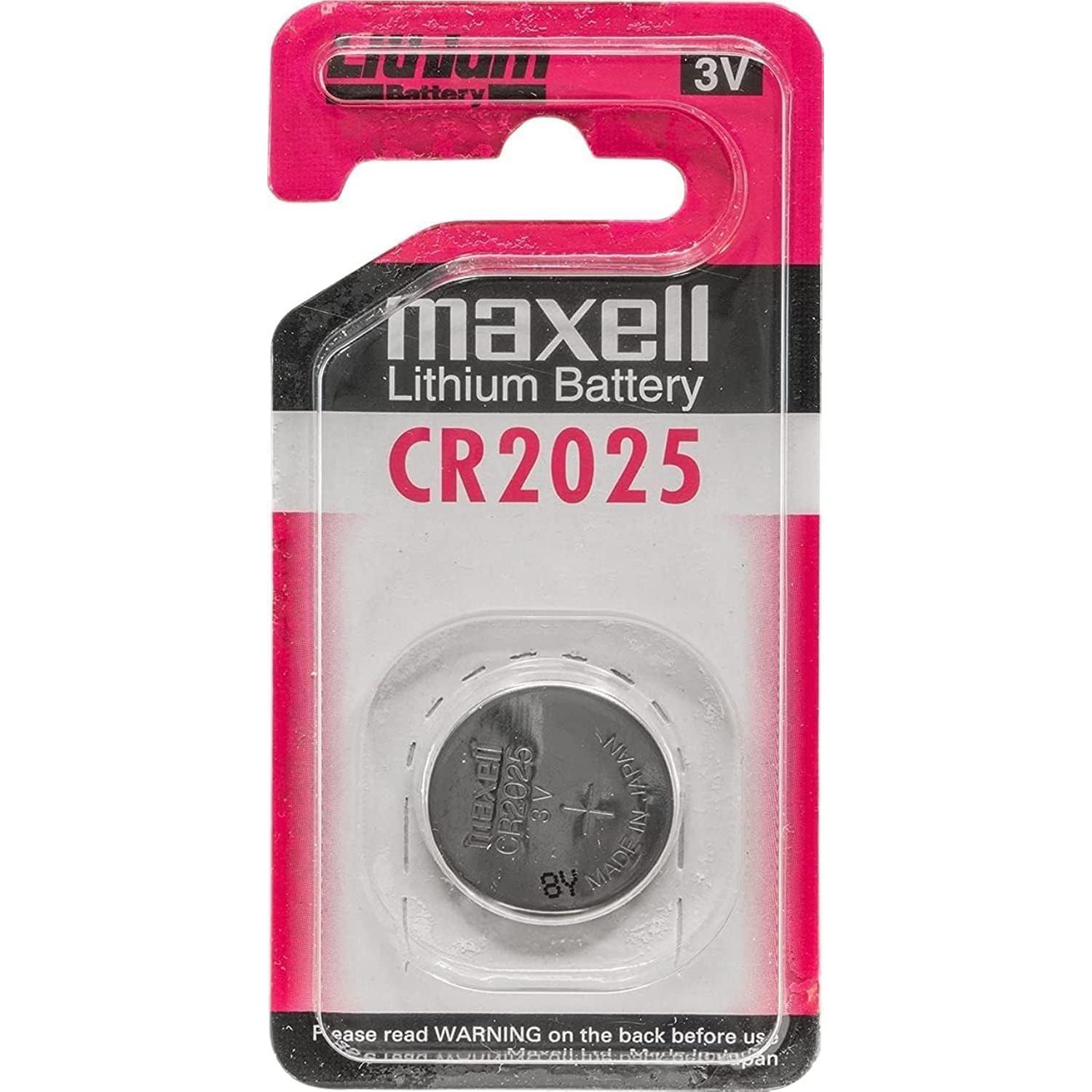 Baterías de Litio Maxell CR2025 3V - 2 Unidades Holográfico