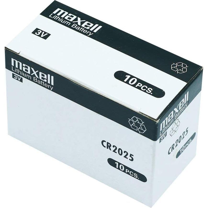 Baterías de Litio Maxell CR2025 3V - 2 Unidades Holográfico