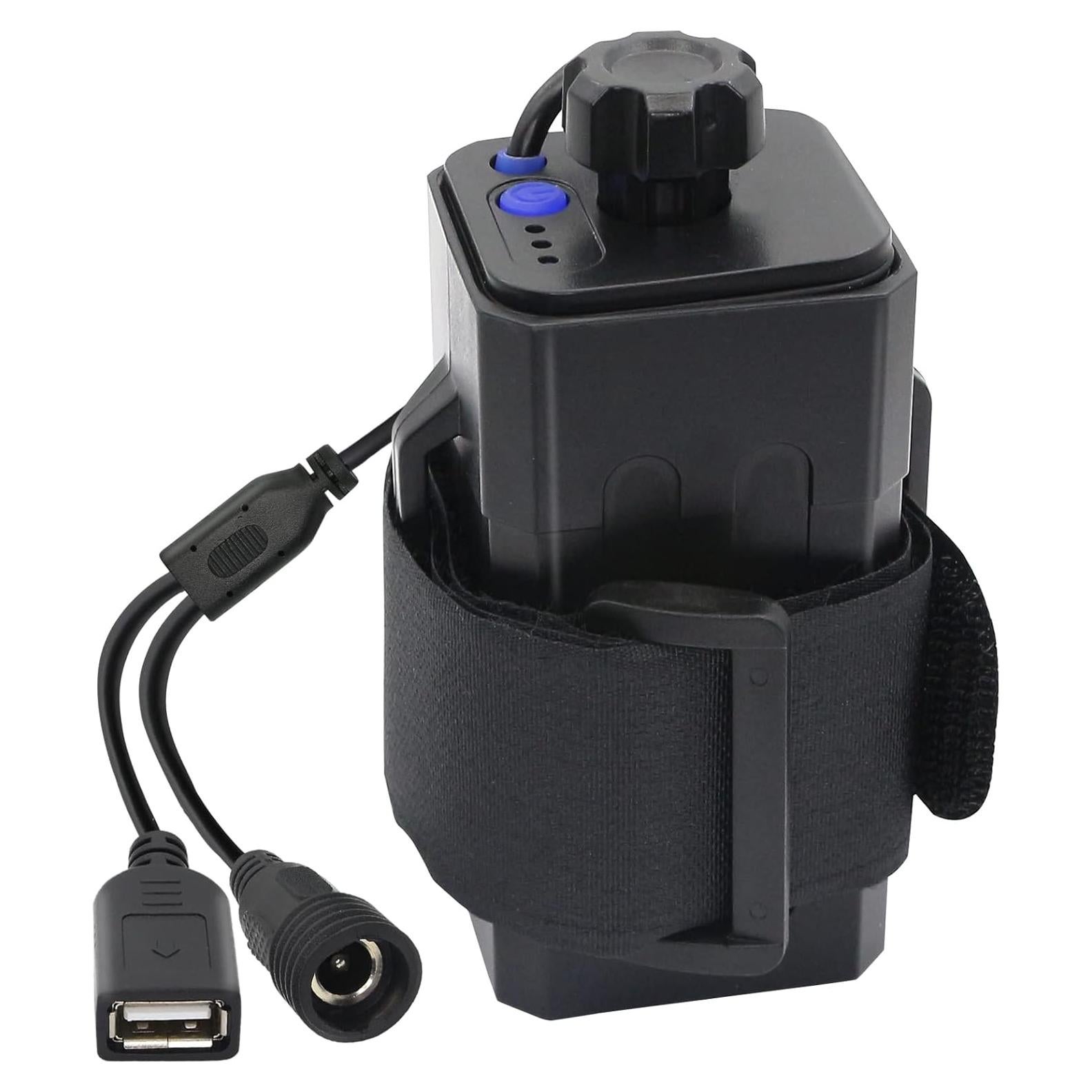 Carcasa de Batería Impermeable PNGKNYOCN 8.4V para 4x 18650