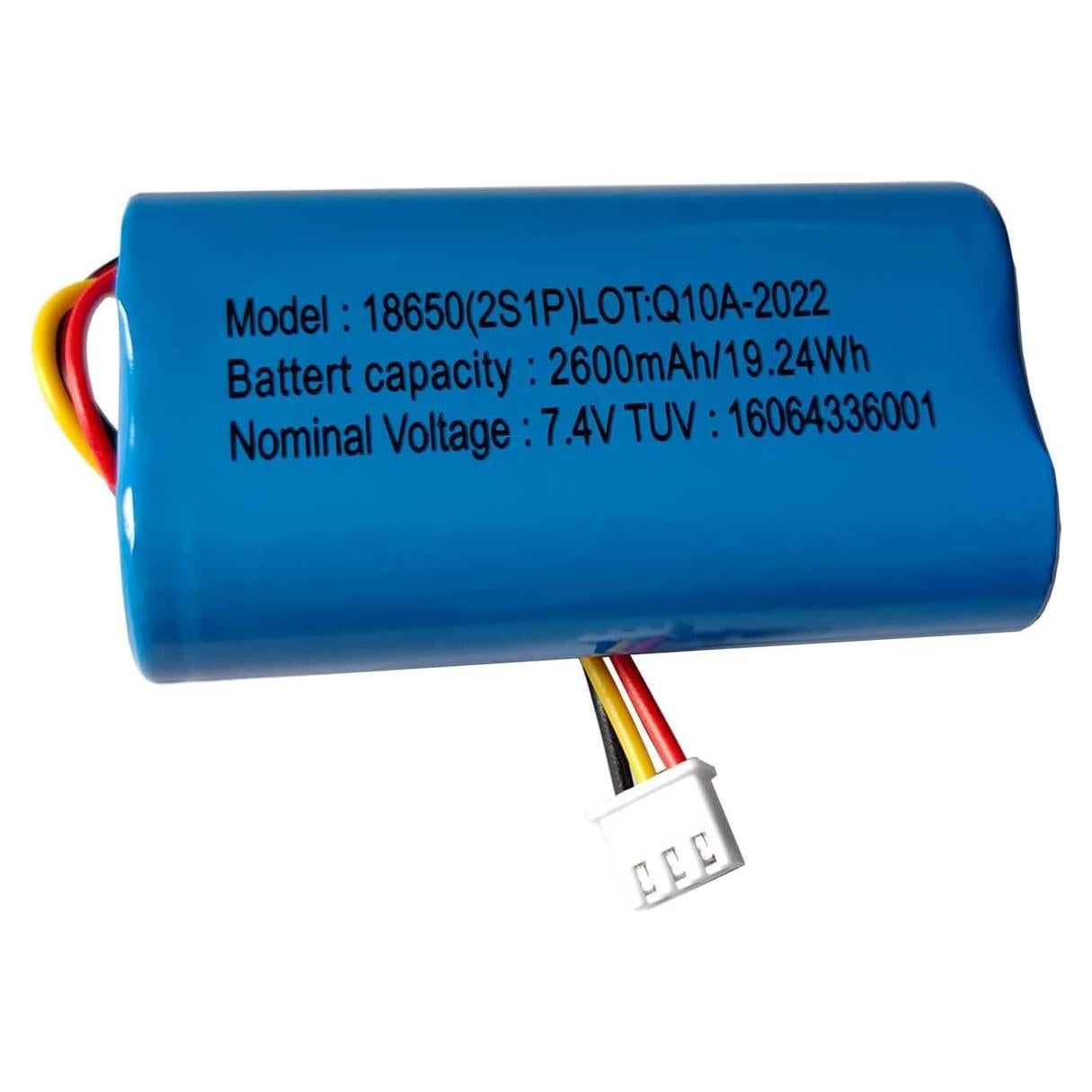 Batería de Litio Recargable AOLIKES 18650 2600mAh 7.4V