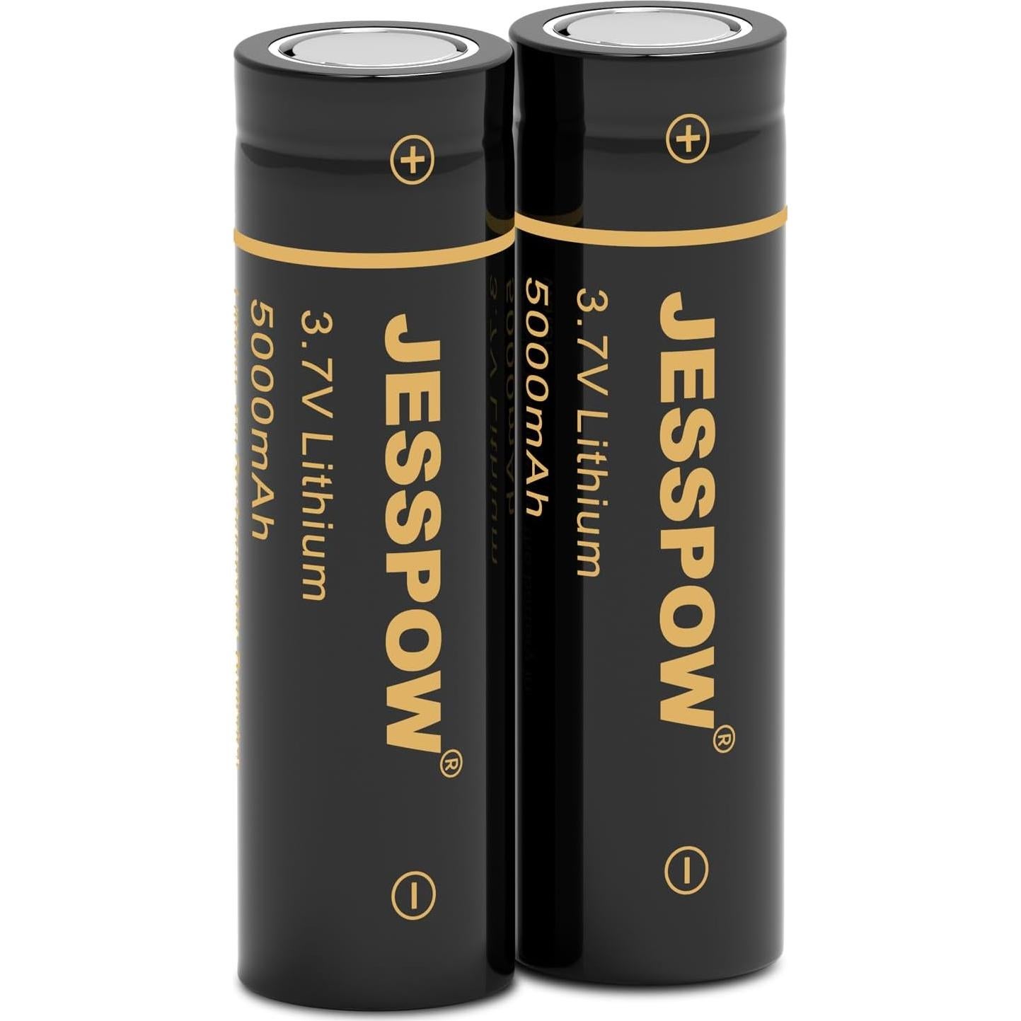 Batería recargable 21700 JESSPOW 3.7V 5000mAh 2 unidades