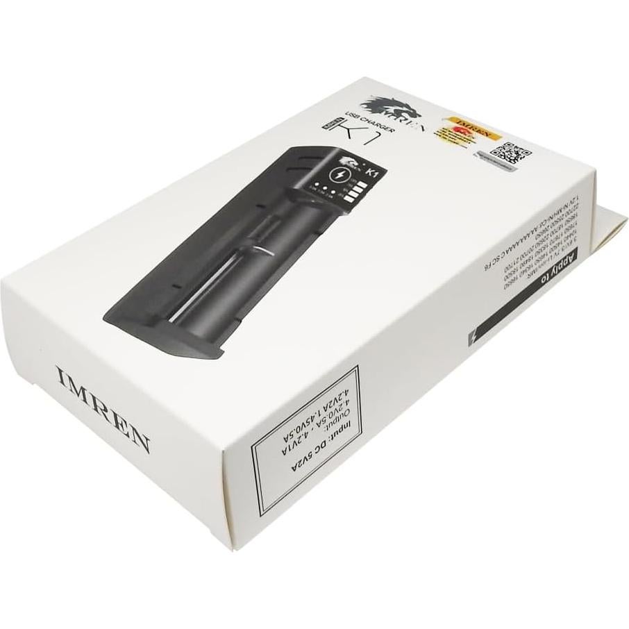 Cargador de Batería Li-ion Bangde K1 18650 21700 2A