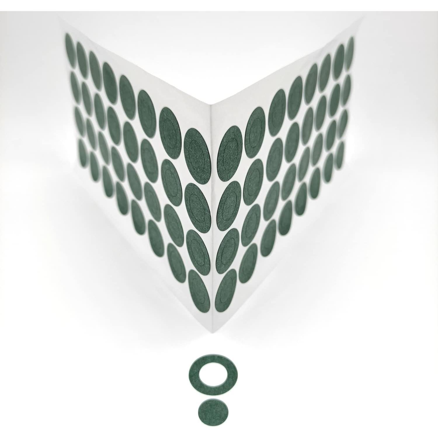 320 Anillos Aislantes Batería Litio 21700 JichuET Verde