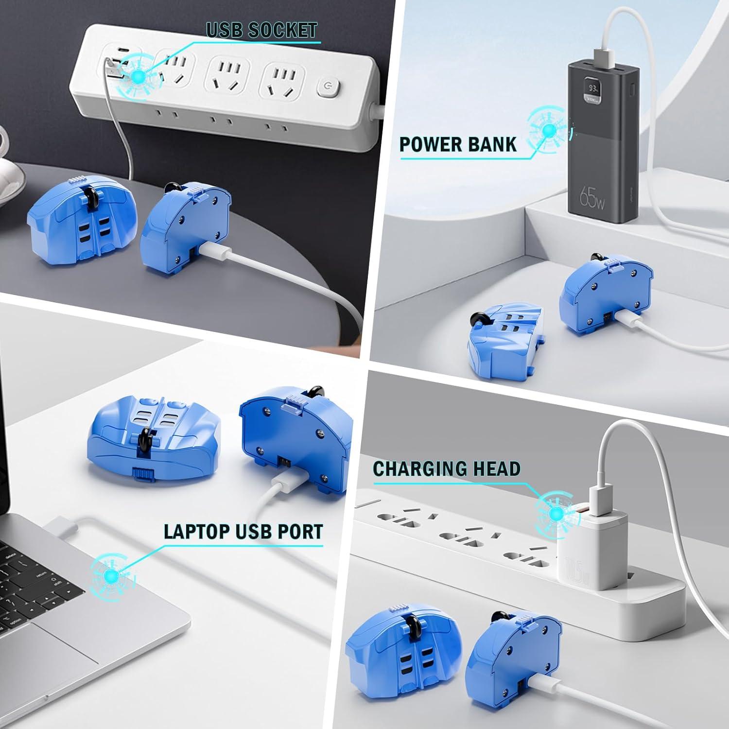 Batería Recargable 3.7V 500mAh QUNREDA para Coche RC - Paquete de 2