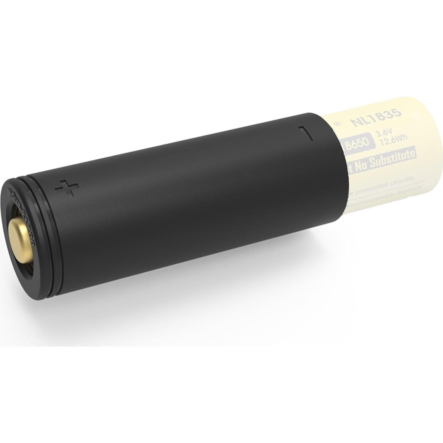 Adaptador de Batería 18650 a 21700 Divtek - 2 Piezas