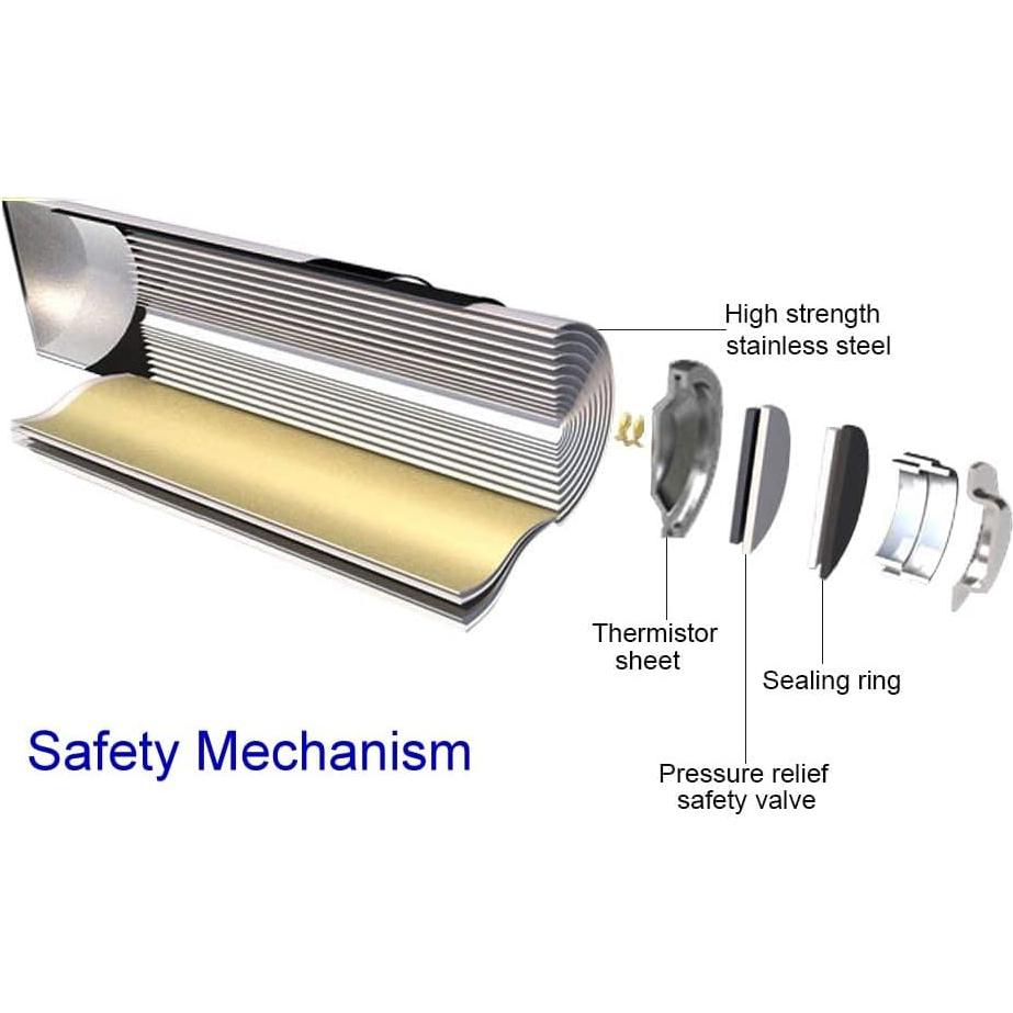 Cargador USB Tipo C IMREN 4600mAh Batería 3.7V 2 Pcs