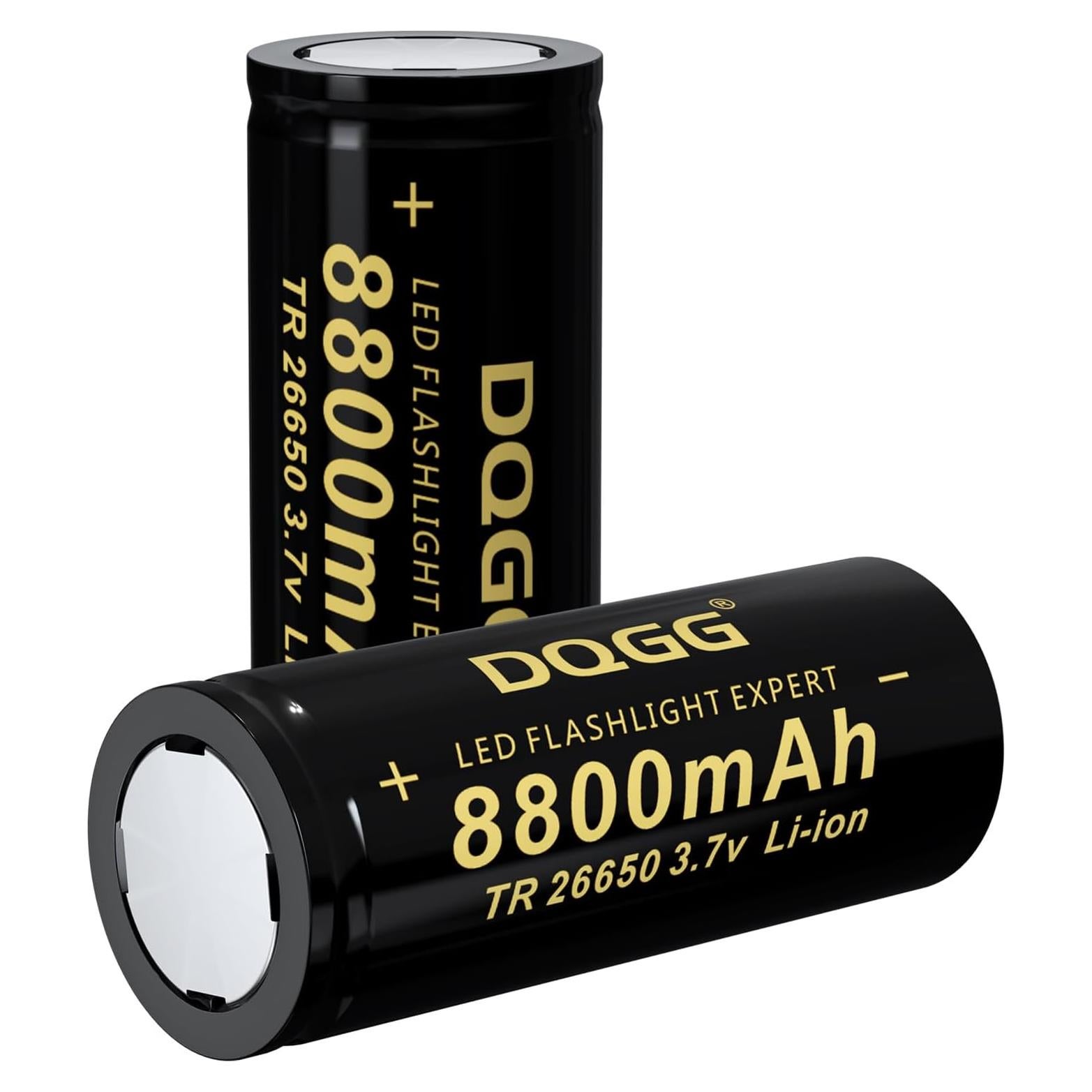 Batería Recargable 26650 3.7V 8800mAh Langbai - Paquete de 2