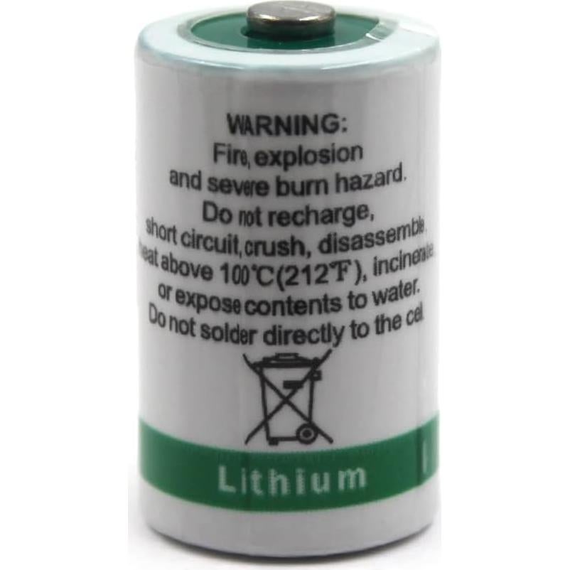 Paquete de 5 Baterías de Litio LS-14250 3.6V 1200mAh para Medidores