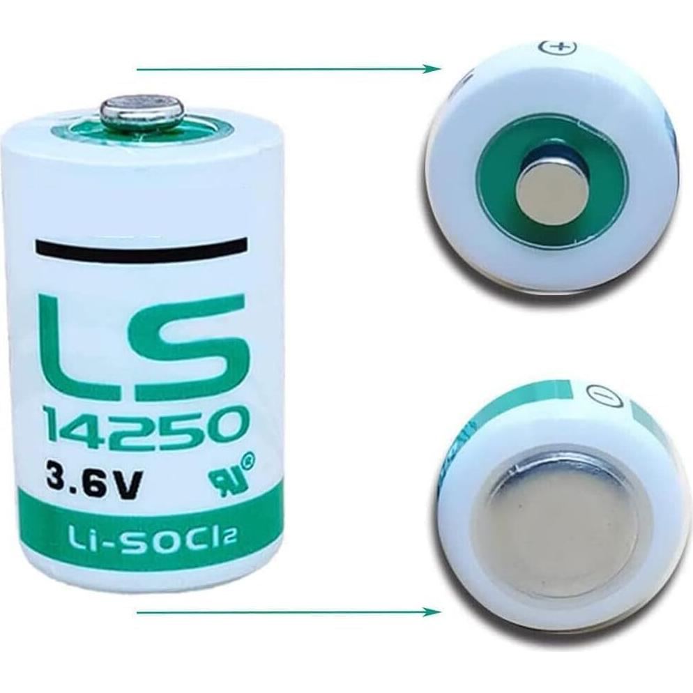 Paquete de 20 Baterías de Litio LS14250 3.6V 1200mAh MAXICHUN