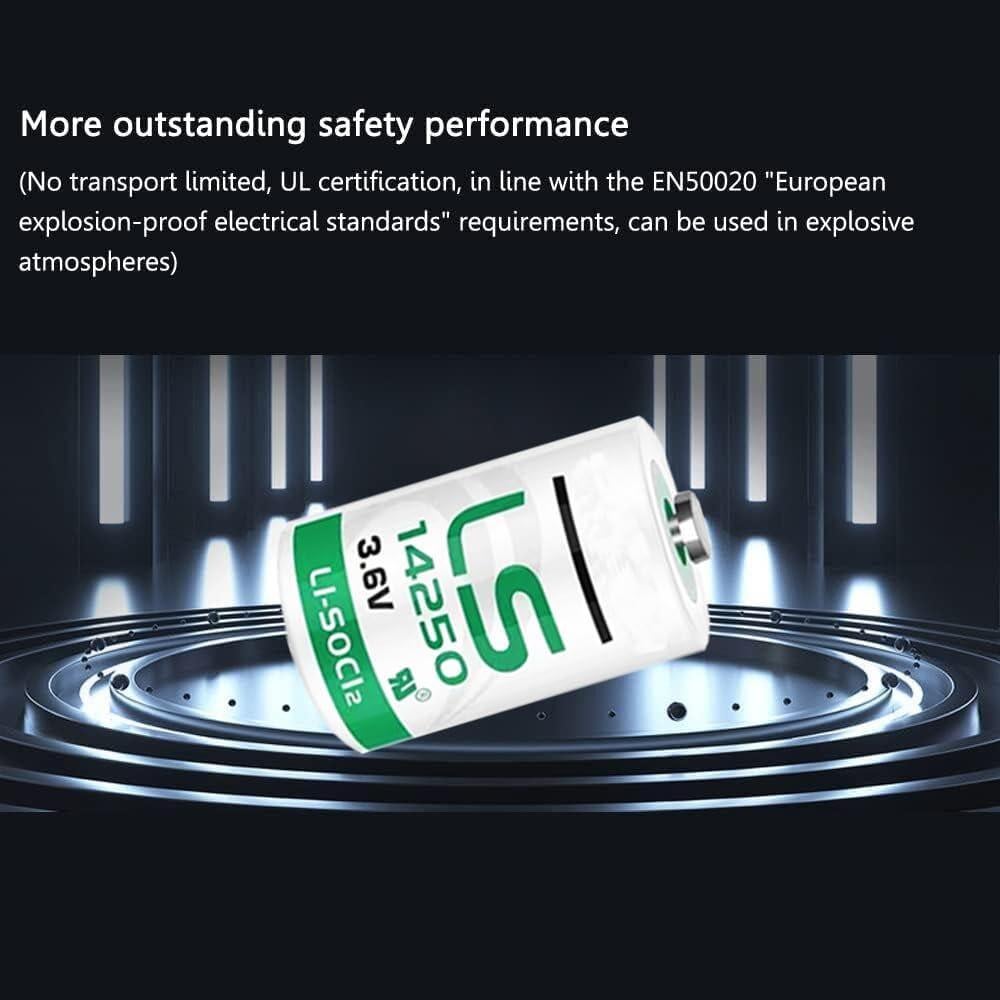 Paquete de 25 Baterías de Litio LS14250 3.6V 1200mAh