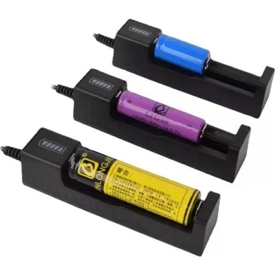 Cargador de Batería 18650 USB Batterysaler 3.7V Li-ion