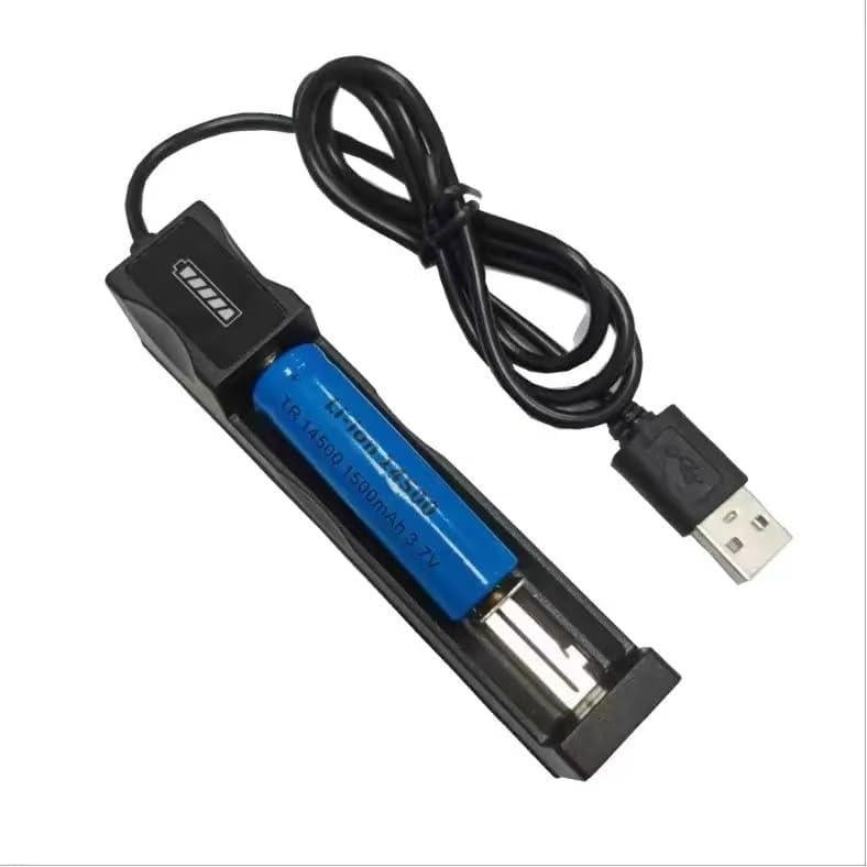 Cargador de Batería 18650 USB Batterysaler 3.7V Li-ion
