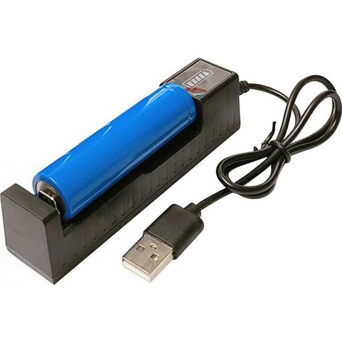 Cargador de Batería 18650 USB Batterysaler 3.7V Li-ion
