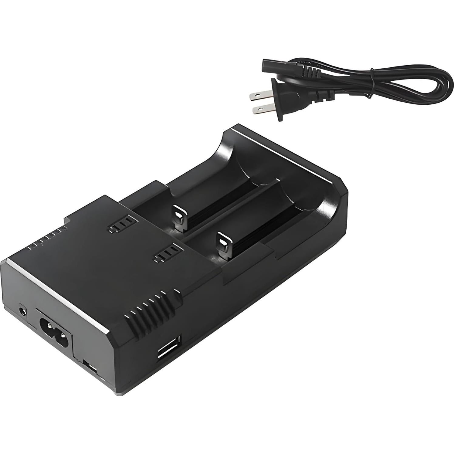 Cargador de Batería Inteligente Universal JacobsParts 2 Ranuras 3.7V