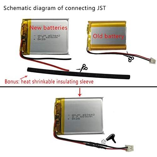 Batería de polímero de litio 3.7V 500mAh HXJN 502535