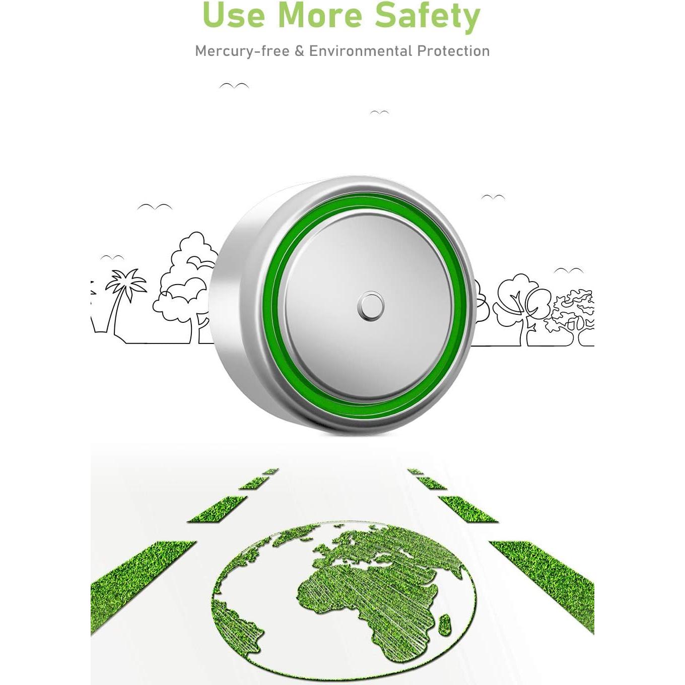 Baterías Alcalinas POWEROWL LR44 24 Piezas 1.5V Botón