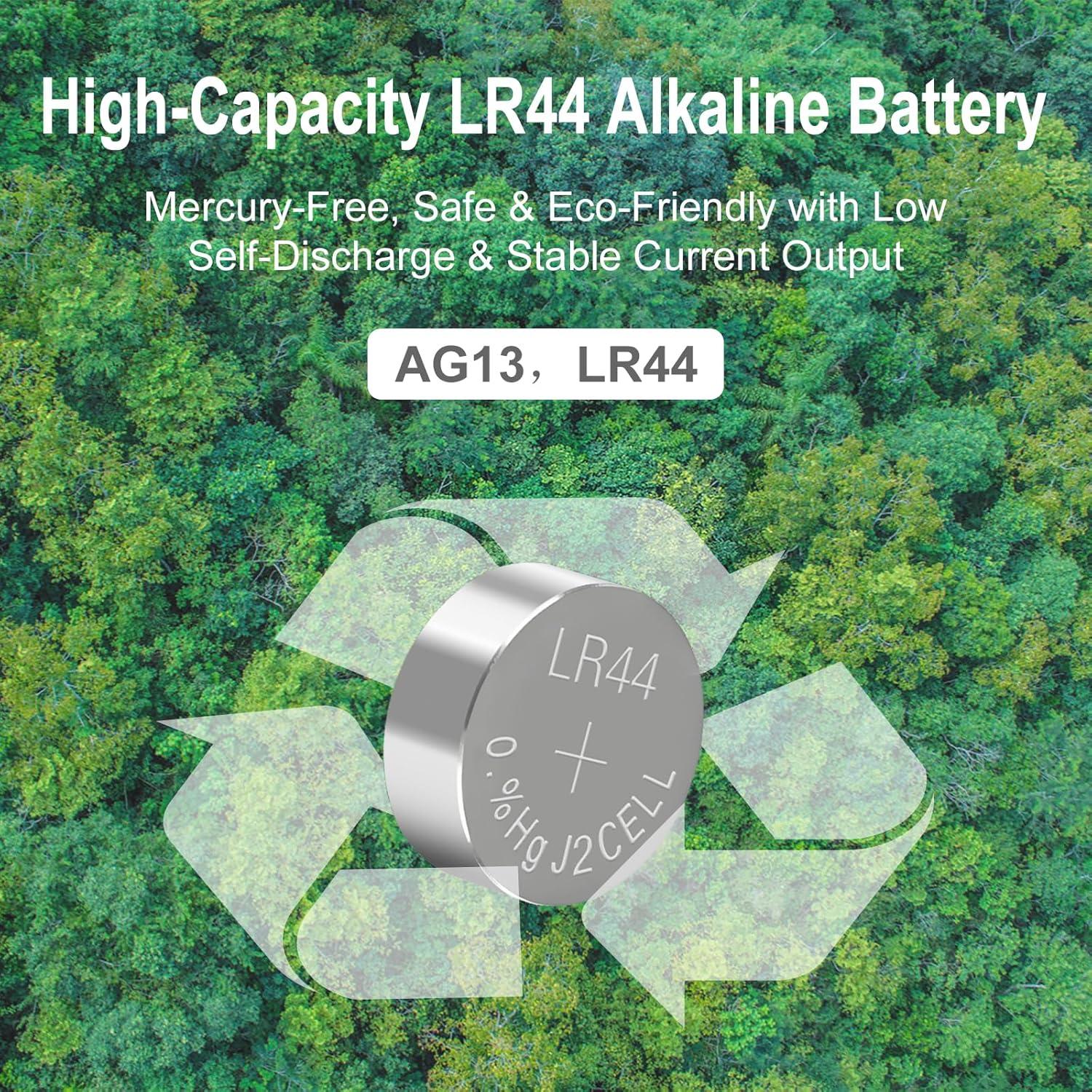 Baterías Alcalinas LR44 Kunying - Paquete de 25 Unidades