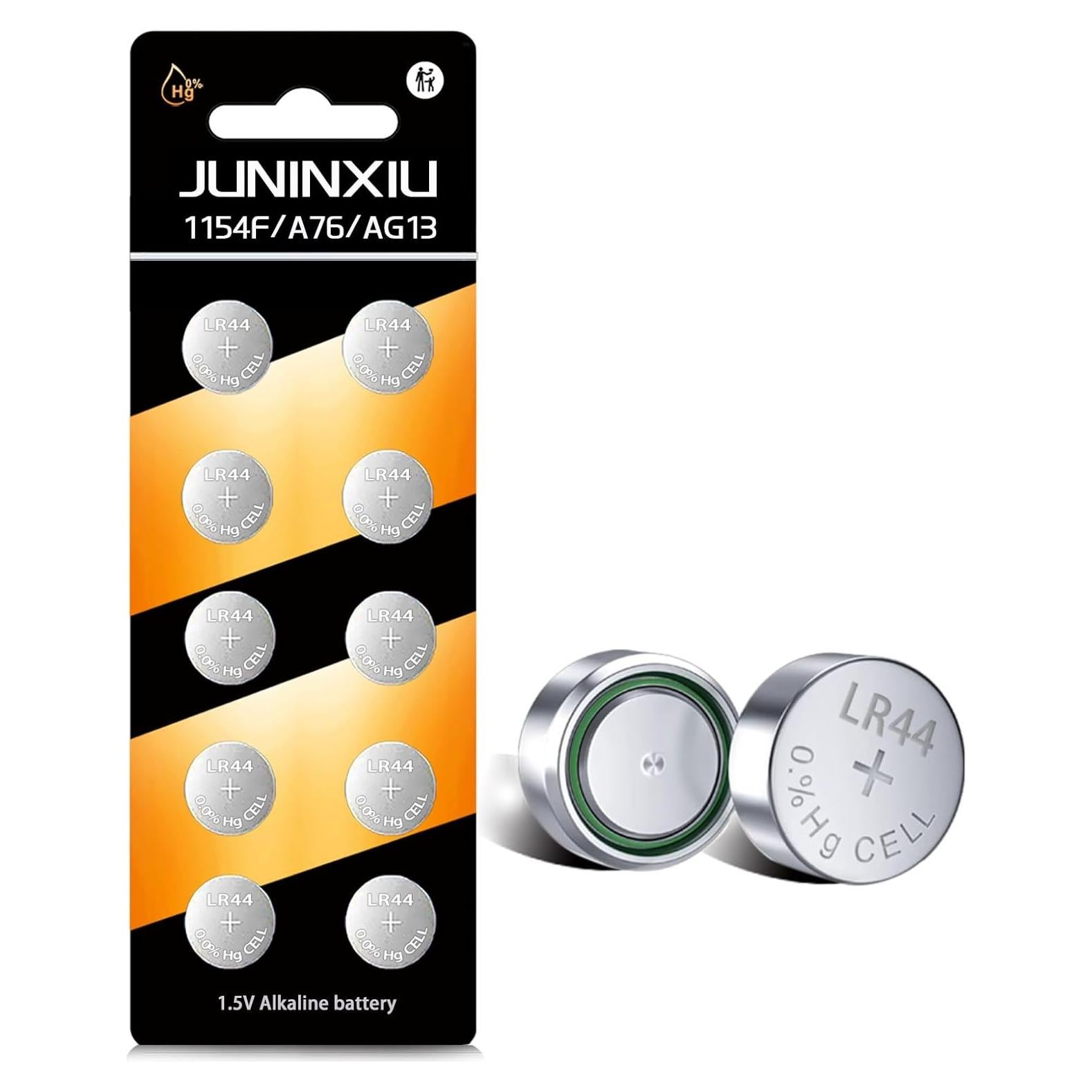 Baterías de Botón Alcalinas AG13 L1154f - 10 Unidades