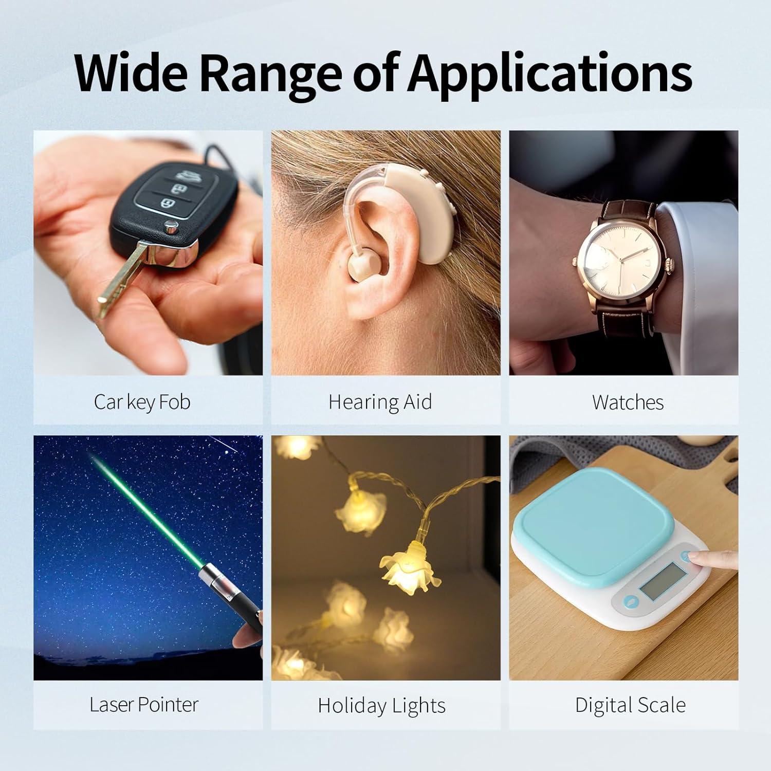 Baterías LR44 Alcalinas Fuspower 20 Unidades AG13 SR44