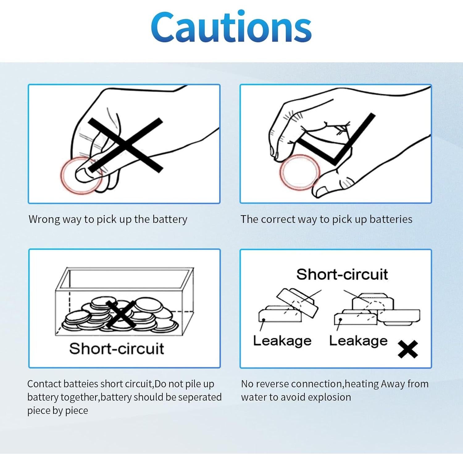 Baterías LR44 Alcalinas Fuspower 20 Unidades AG13 SR44
