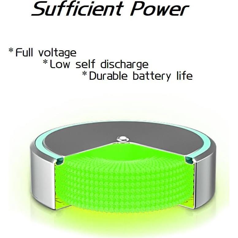 Baterías de Botón Alcalinas AG3 LR41 10 Piezas 1.55V