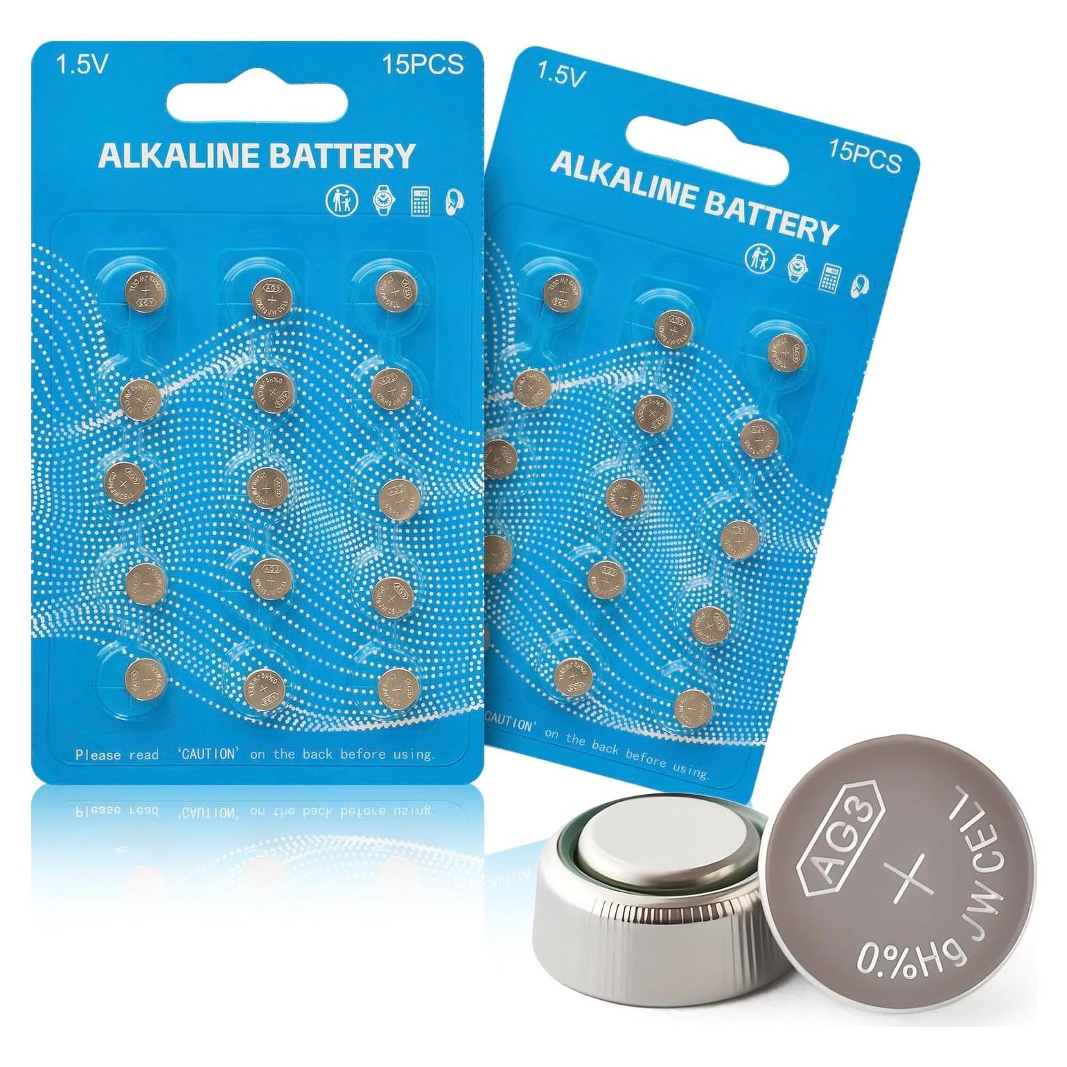 Baterías LR41 Alcalinas Premium Soyasi - Paquete de 30 Piezas