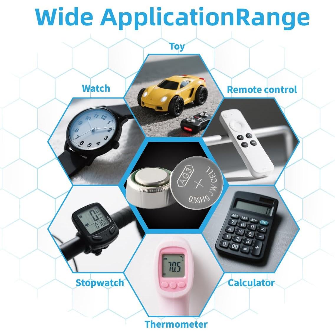 Baterías LR41 Alcalinas Premium Soyasi - Paquete de 30 Piezas