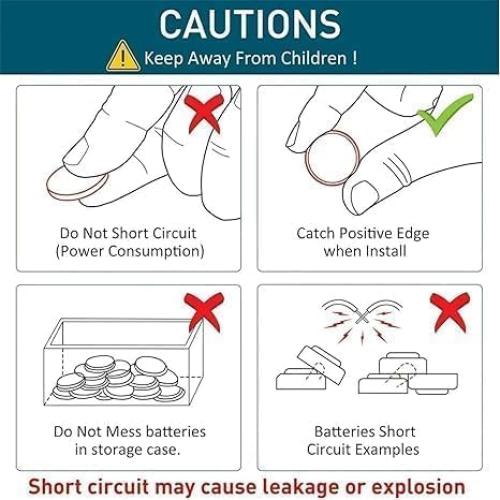 25 Baterías de Botón Alcalinas LR41 1.5V AG3 QLQXQTy