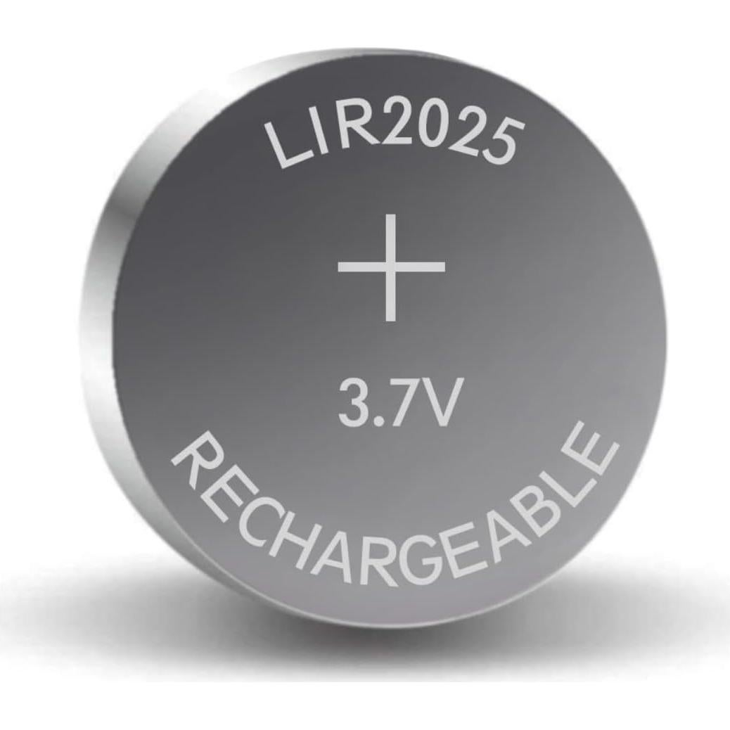 Paquete de 5 Baterías Recargables HQRP LIR2025 3.7V