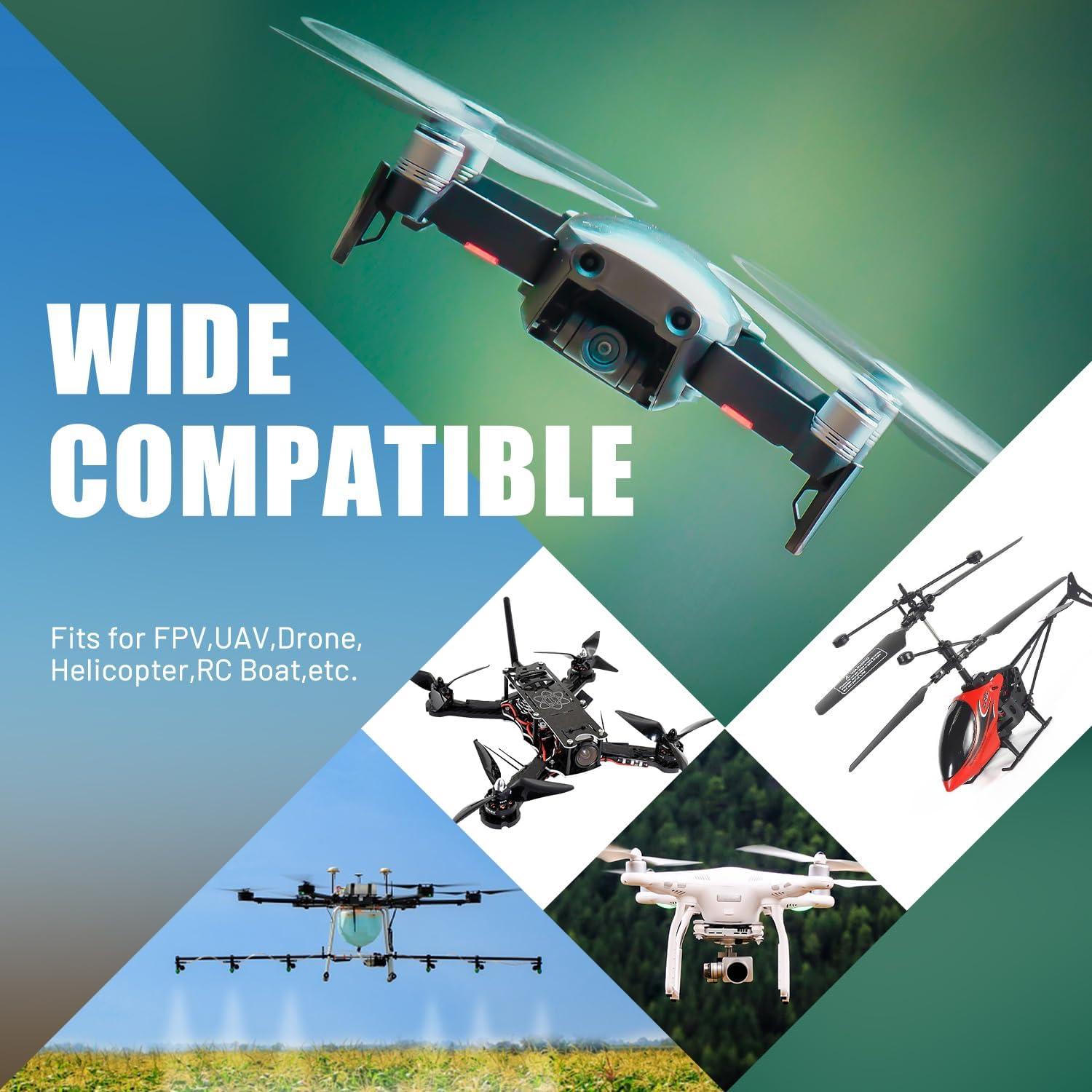 Batería Lipo GOLDBAT 3S 11.1V 2200mAh 80C XT60 - 2 Paquetes