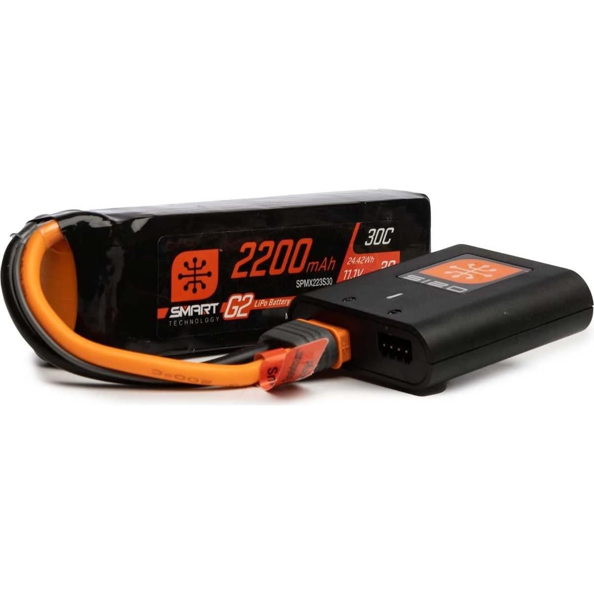 Paquete de Potencia Air Smart G2 Spektrum 3S 2200mAh + Cargador S120