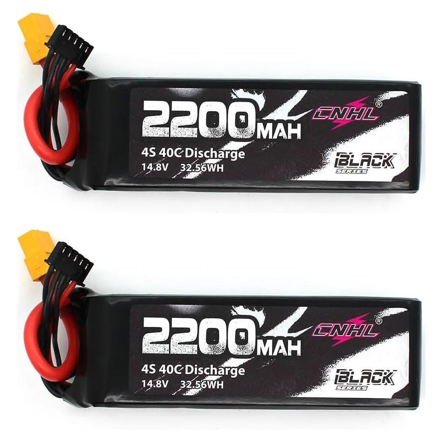 Batería Lipo CNHL 2200mAh 4S 14.8V 40C XT60 para RC