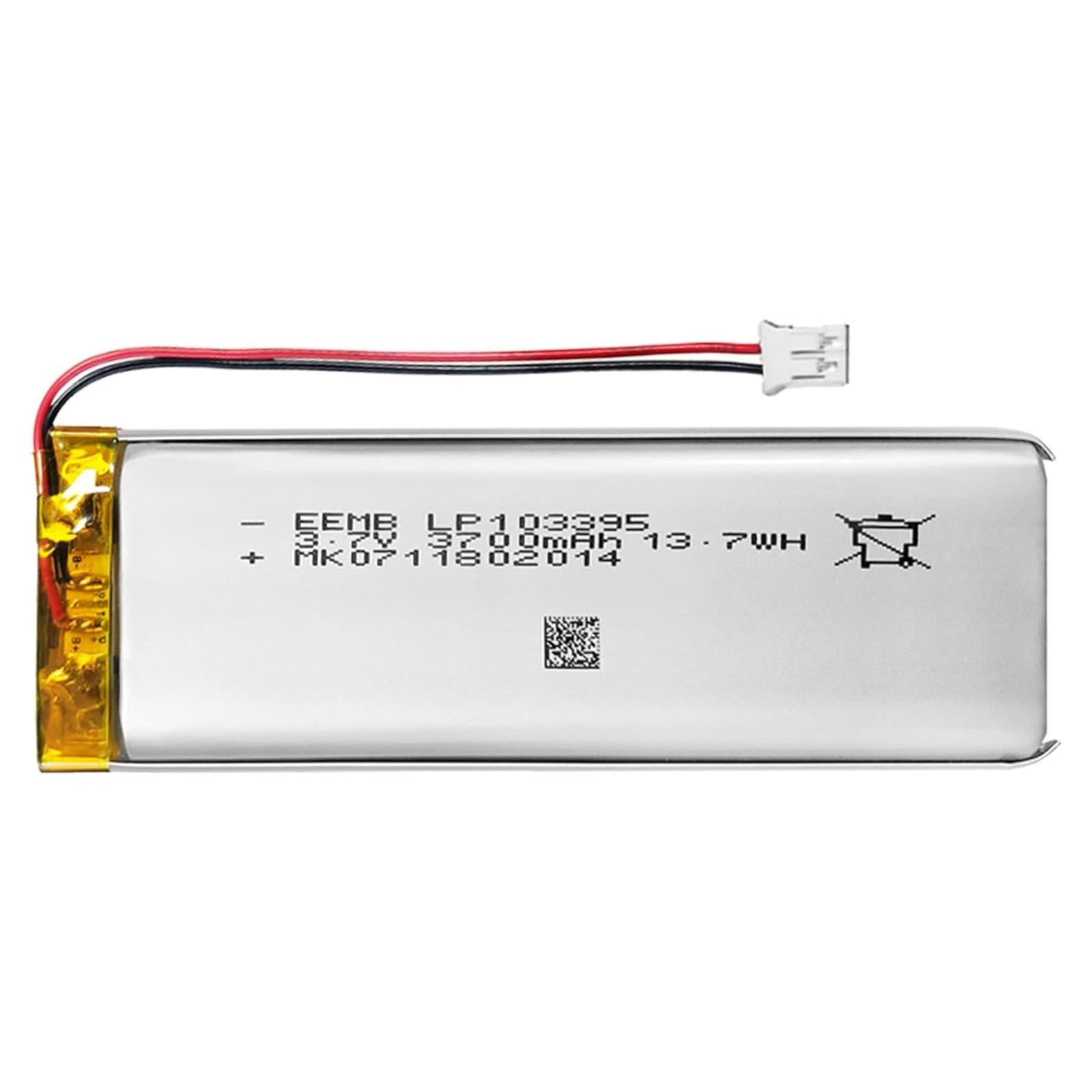 Batería de polímero de litio EEMB 3.7V 3700mAh para dispositivos