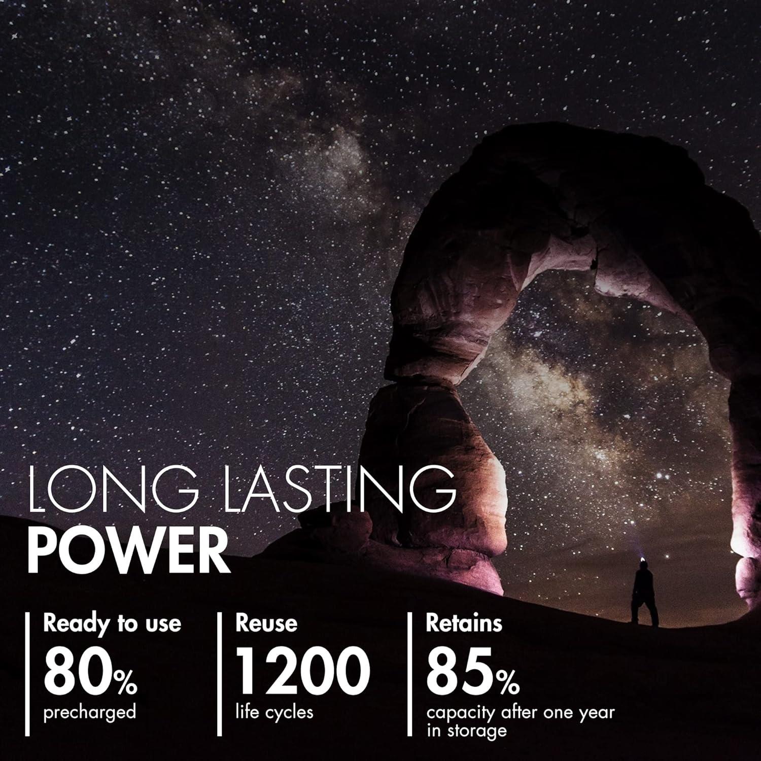 Baterías recargables AA Tenergy Premium Pro 2800mAh - Paquete de 4