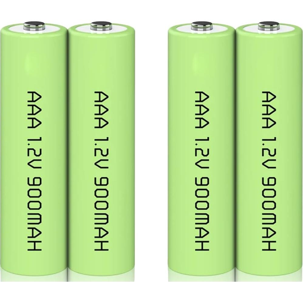 12 Baterías Recargables AAA FULIN 1.2V 900mAh Ecológicas