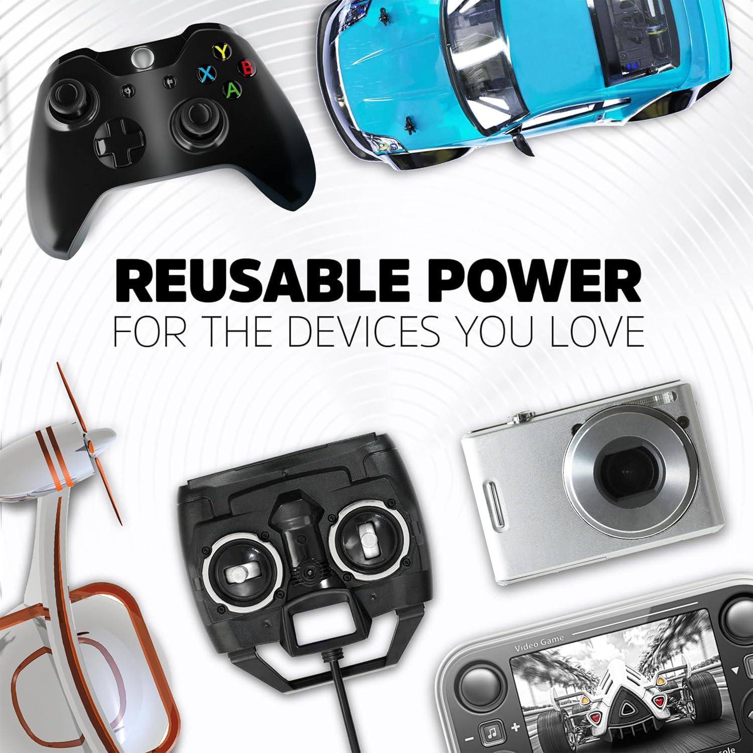 Baterías Recargables AAA Energizer Power Plus 800mAh - Paquete de 4