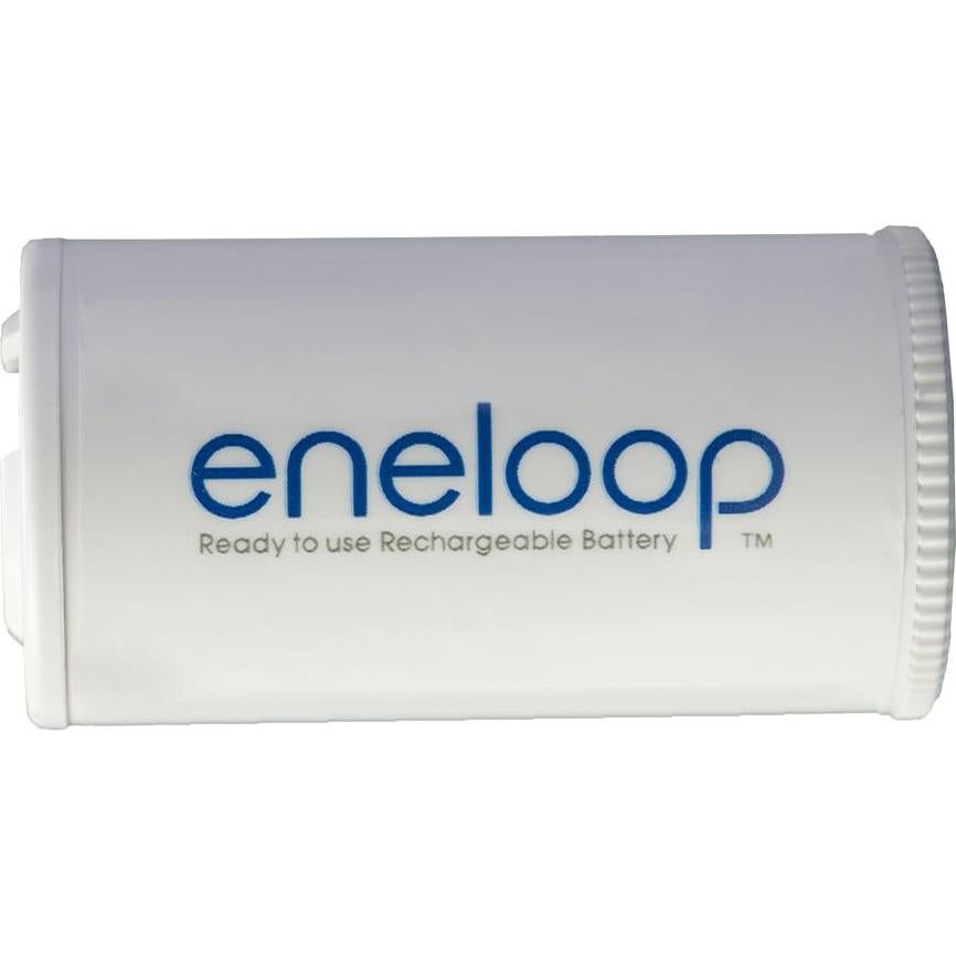 Adaptadores de Batería C y D Eneloop Panasonic K-KJBS1/2E8A - Paquete de 8