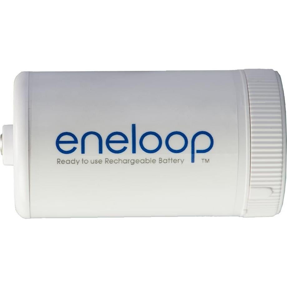 Adaptadores de Batería C y D Eneloop Panasonic K-KJBS1/2E8A - Paquete de 8