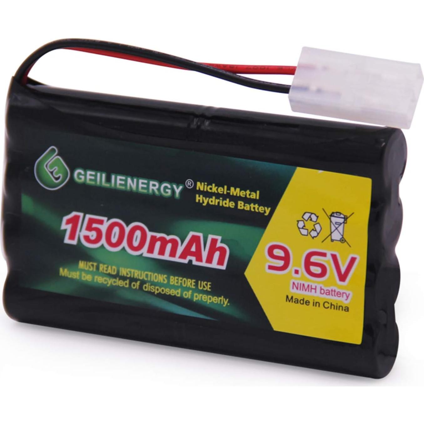 Batería Recargable Ni-MH 9.6V 1500mAh QBLPOWER para RC