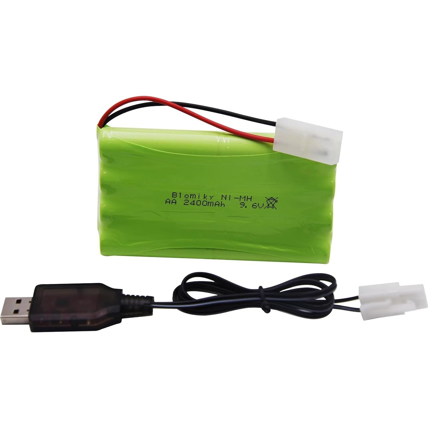 Batería Recargable NiMH 9.6V 2000mAh Blomiky Tamiya Estándar