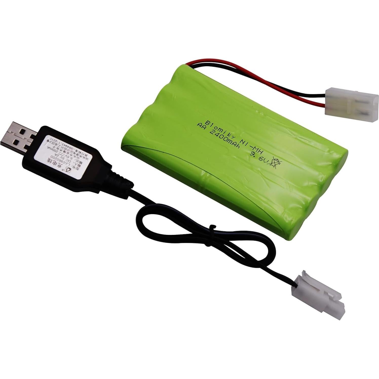 Batería Recargable NiMH 9.6V 2000mAh Blomiky Tamiya Estándar