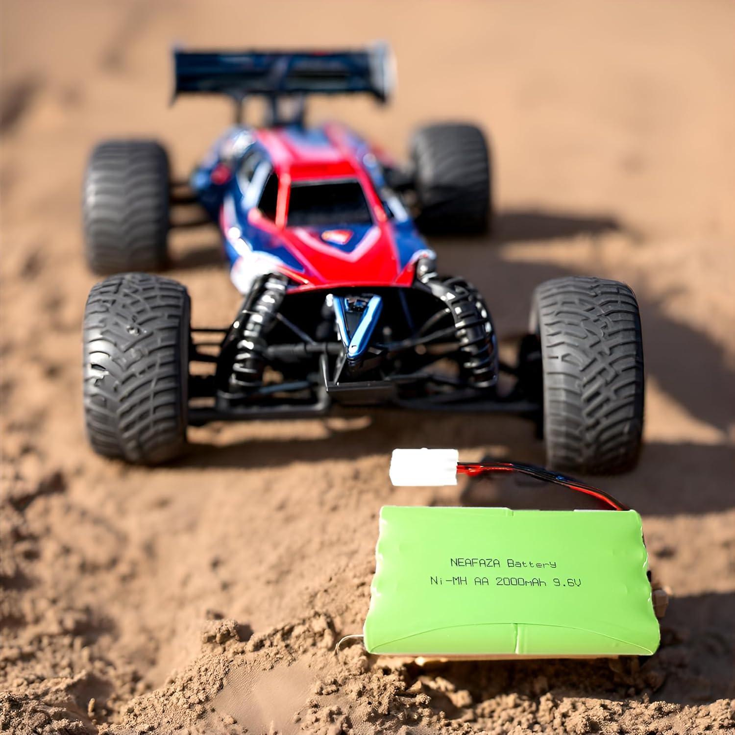 Batería Recargable NiMH 9.6V 2000mAh Tamiya para Coche RC