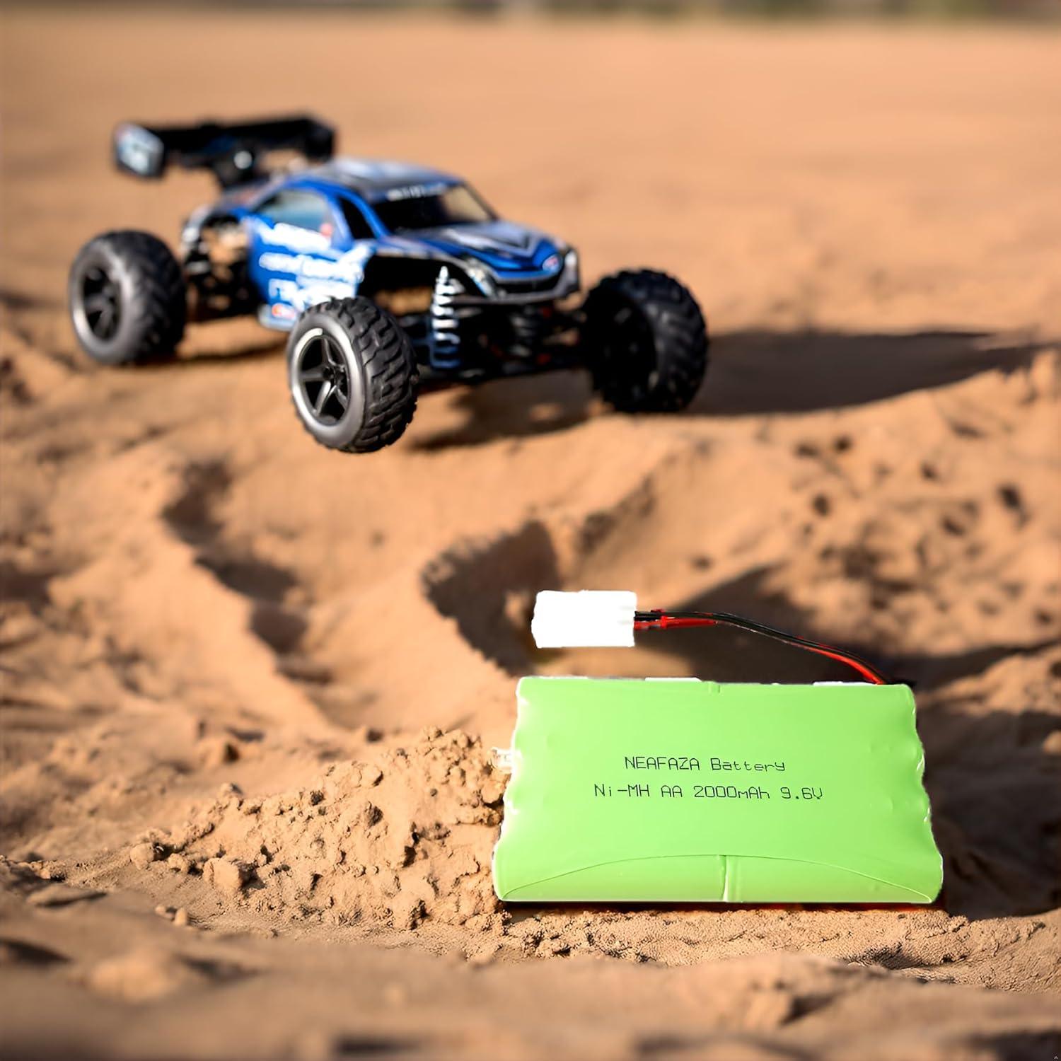 Batería Recargable NiMH 9.6V 2000mAh Tamiya para Coche RC