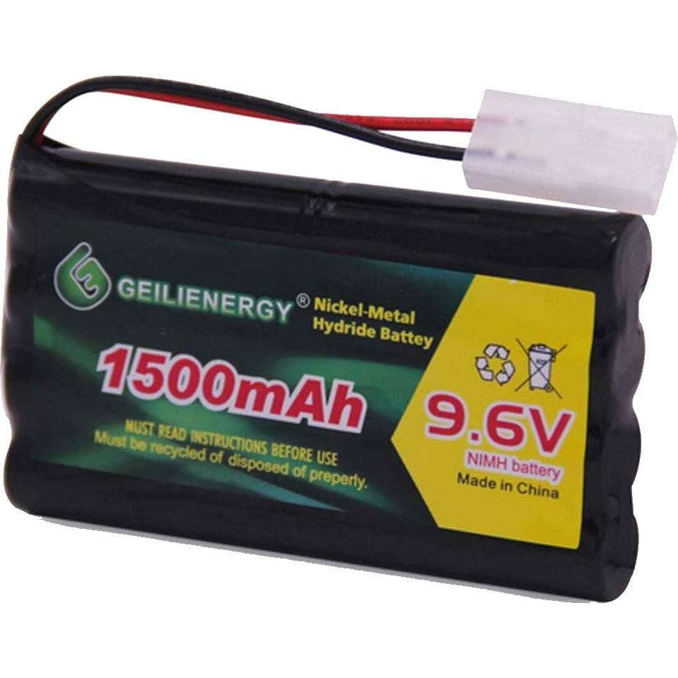 Batería Recargable Ni-MH 9.6V 1500mAh GEILIENERGY Tamiya