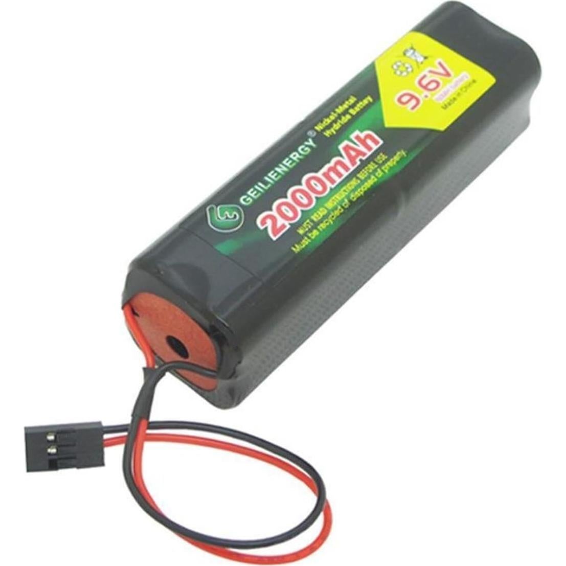 Batería NiMH 9.6V 2000mAh QBLPOWER para Transmisores RC